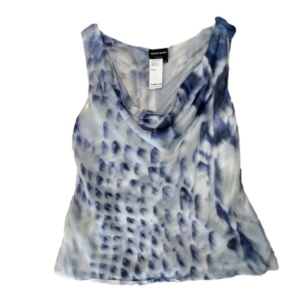 Giorgio Armani | Tops | Silk Giorgio Armani Camisole Sz 4 | Poshmark